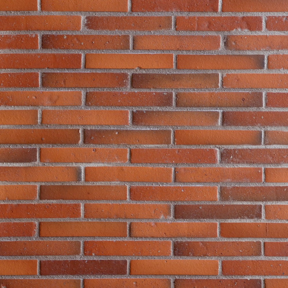 ściana z cegły