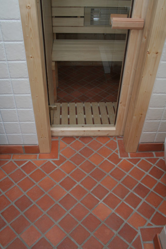 podłoga do sauny